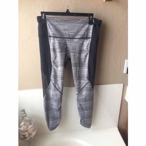 Dark Gray/Heather Gray Lululemon Leggings SZ 10