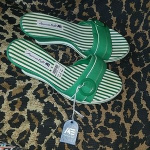 American Eagle wedge heels size 6.5