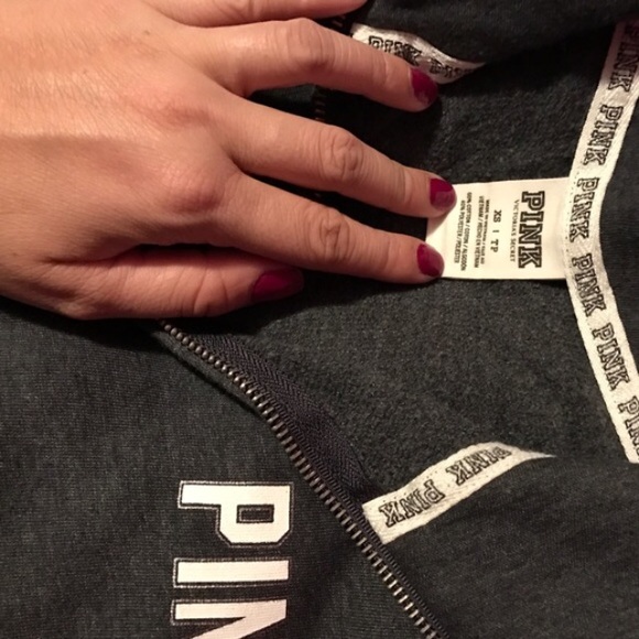 XS Victoria's Secret half zip - Picture 2 of 3