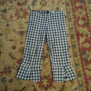 Plaid vintage pants