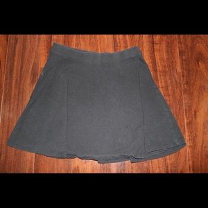 Solid black Forever 21 skirt