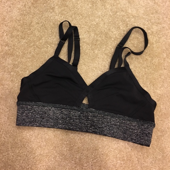 lululemon athletica Other - Lululemon Gray & Black Bra 2