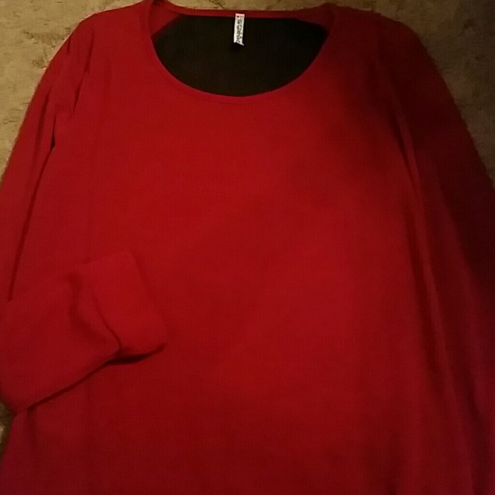 Red & Black Sweater
