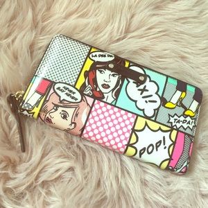NWOT Kate Spade Comic pop Wallet