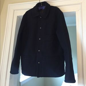 Men's peacoat