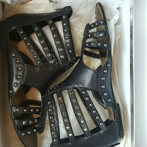 kelsey dagger flats sandals - 6