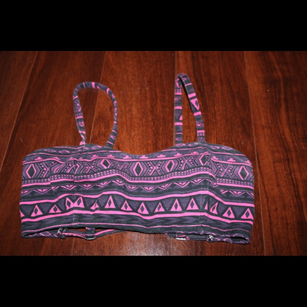 Aztec crop top