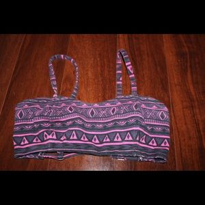 Aztec crop top