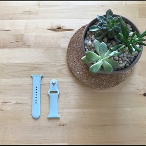 Authentic 38mm Apple Watch Sport Band (Blue)