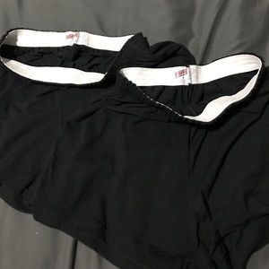 2 Black SOFFE Shorts