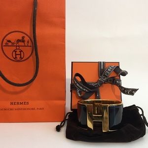 Hermes Extra Wide “Clic Clac” Bracelet Hermes Extra Wide “Clic Clac” Bracelet