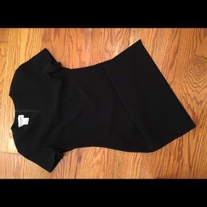 Evan-Picone Sheath Dress, Size 6, Black