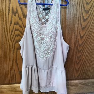 American Eagle Peplum top