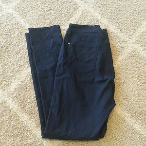 Navy blue skinny pants