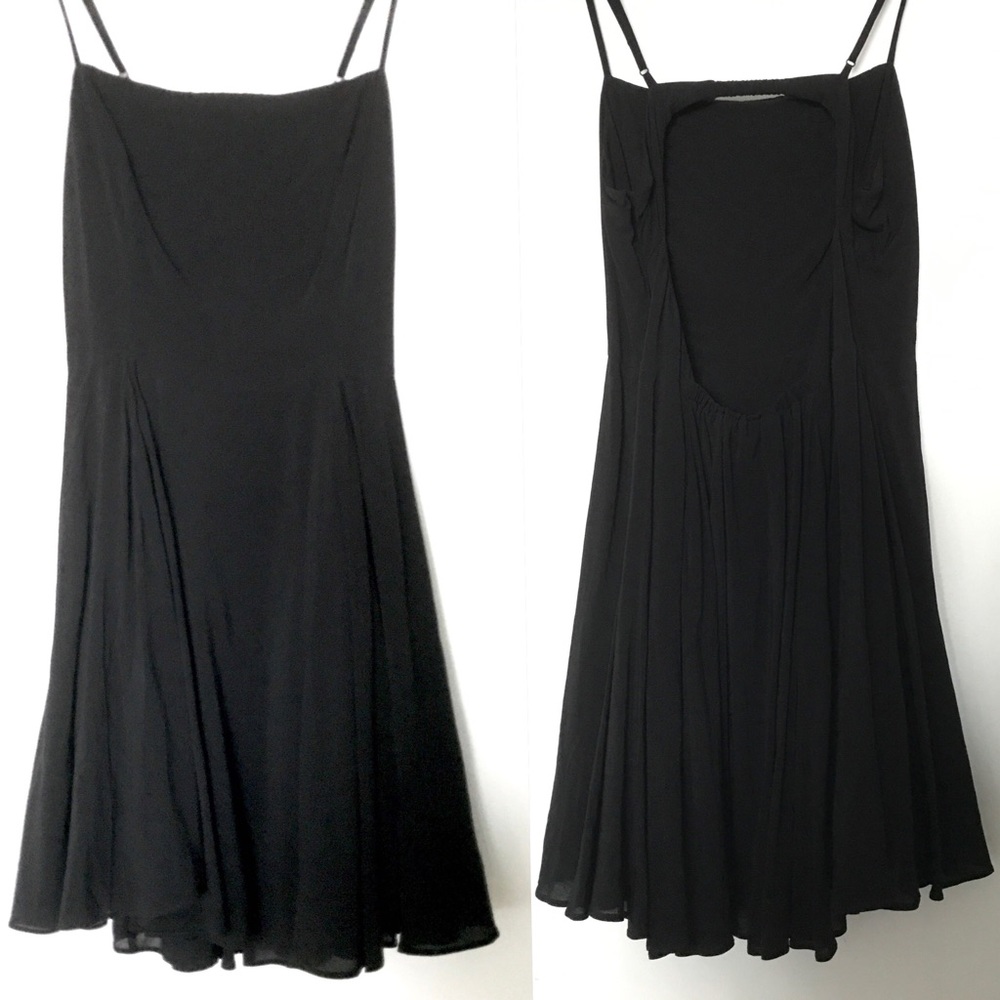 NEW Black Fit and Flare Mini Dress