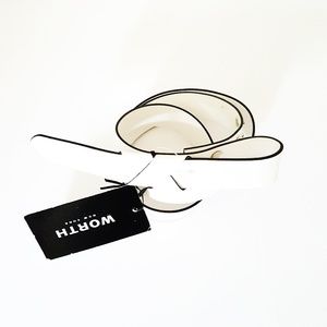 Belt White Patent Leather