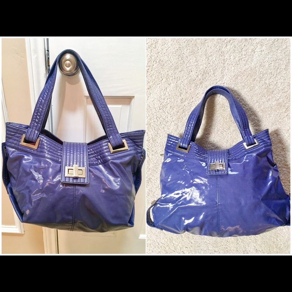 Kooba Natasha Convertible Patent Leather Tote