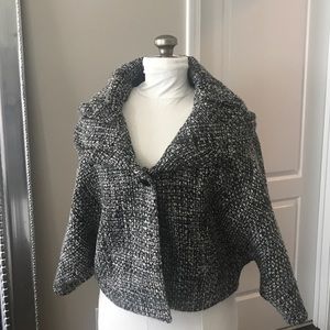 Black and White Tweed Jacket