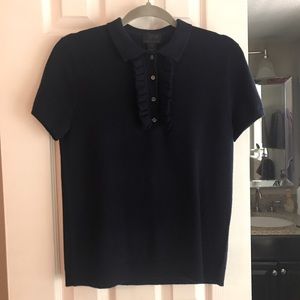 J Crew Italian cashmere short-sleeve t-shirt