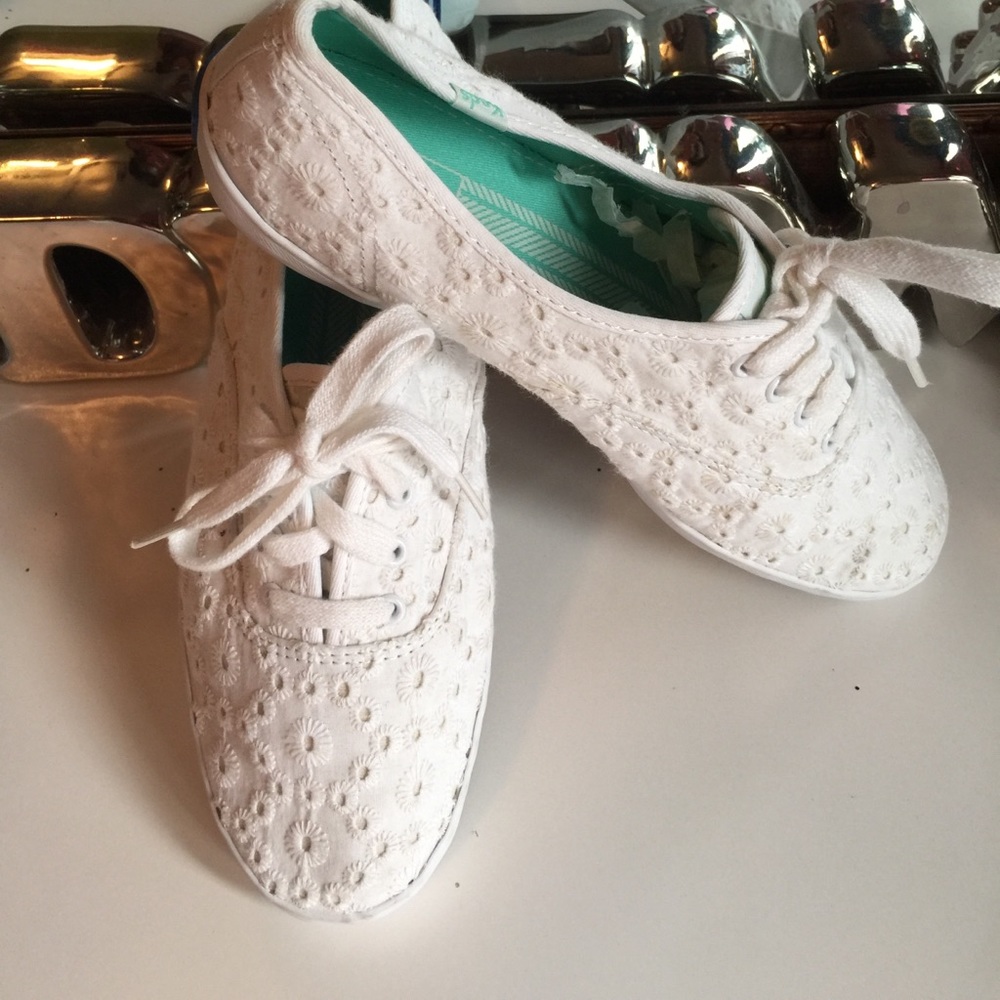 White women's Keds