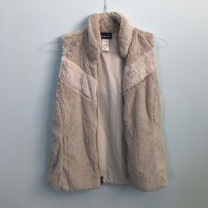 Patagonia Pelage Vest Bleached Stone Sz Small