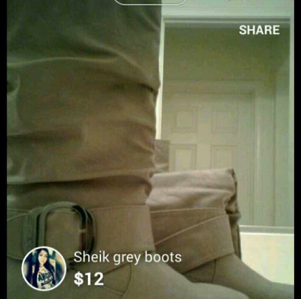 Sheik grey boots