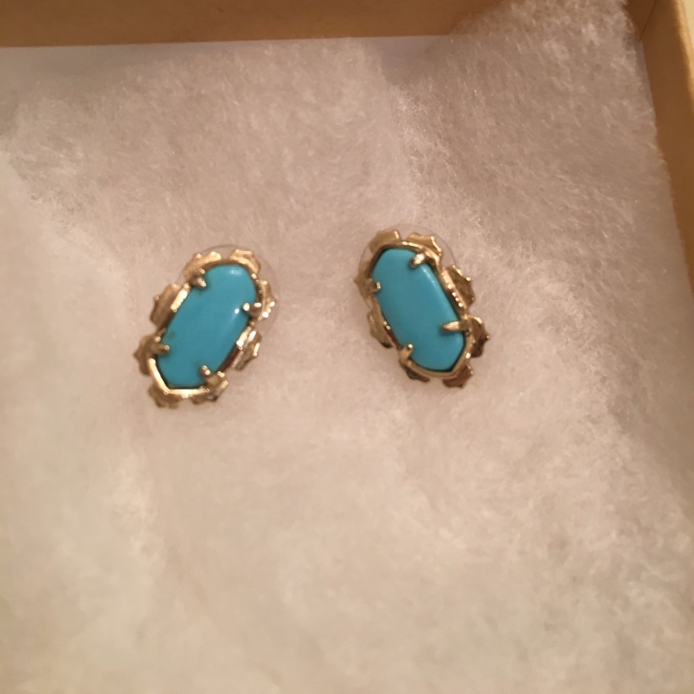 Kendra Scott Turquoise Studs