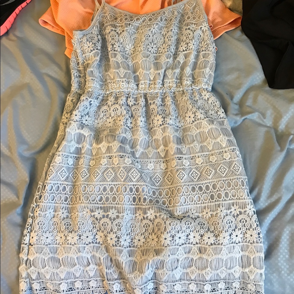 Blue Lace dress