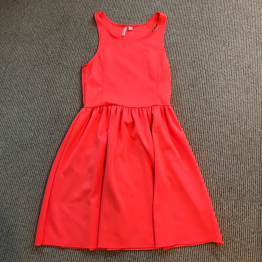 Coral-Orange Sundress