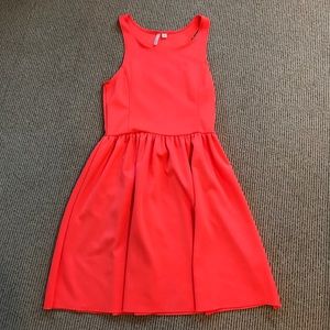 Coral-Orange Sundress