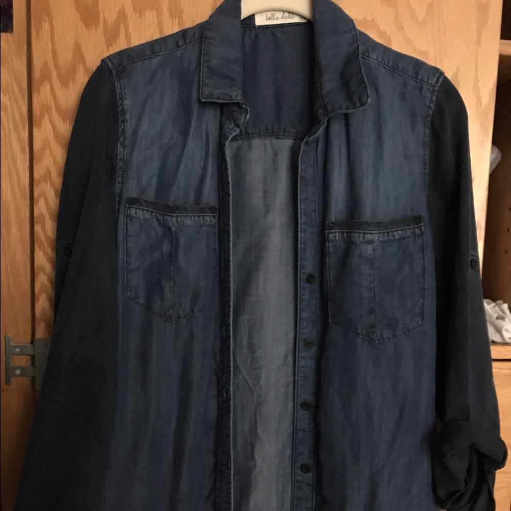 Bella Dahl Chambray Button Down