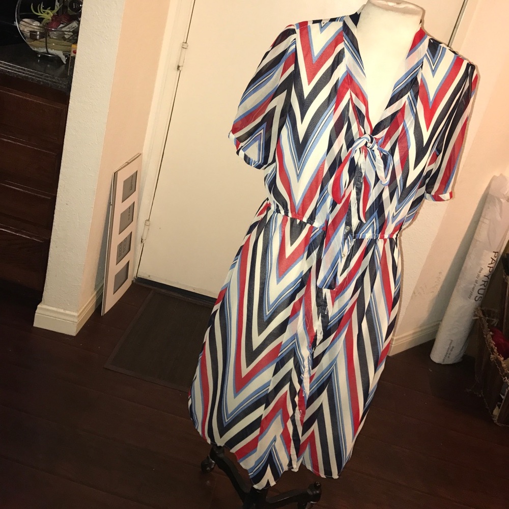 Vintage Striped Dress