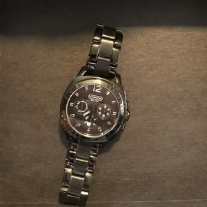 Black coach watch