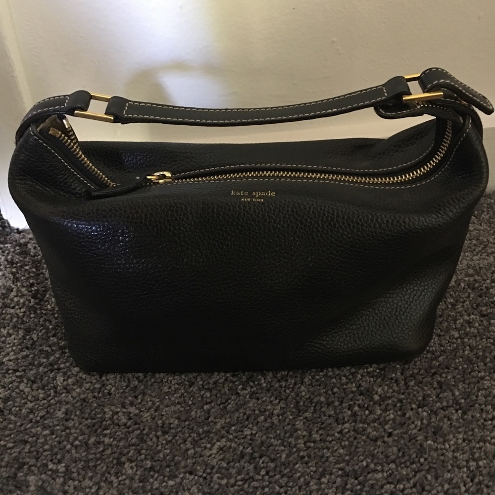 Black Leather Kate Spade