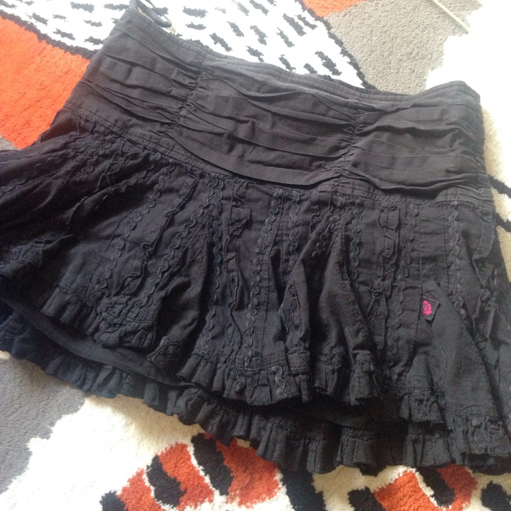 Tripp NYC Black Goth/Punk skirt