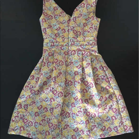 Zac Posen X Target Brocade Dress Size 1 - Picture 2 of 2