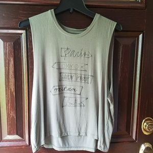 American Eagle Muscle Tee Cities