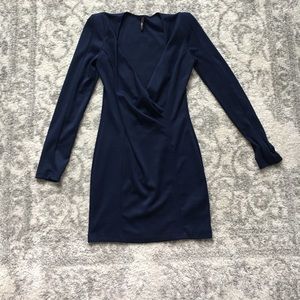 LuLu's navy mini dress