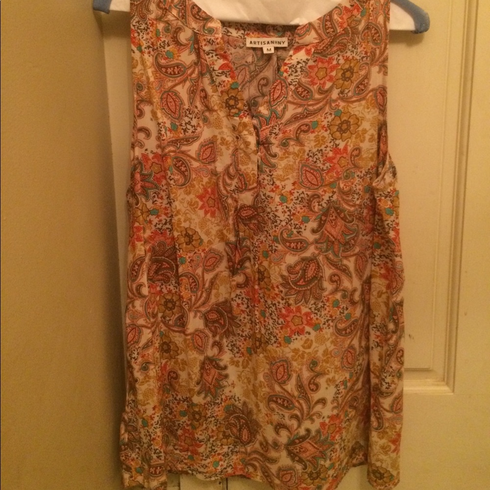 Artisan NY sleeveless top