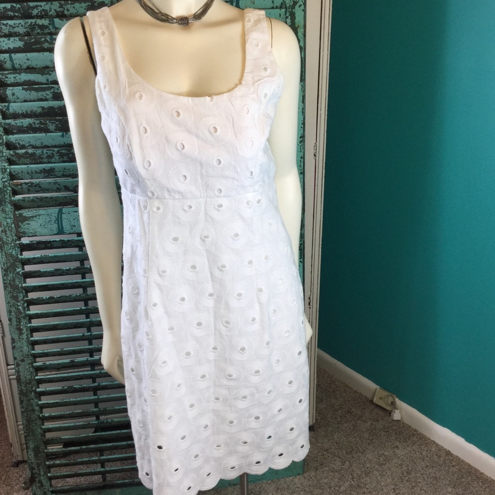 NWOT Fully Lined White Dress