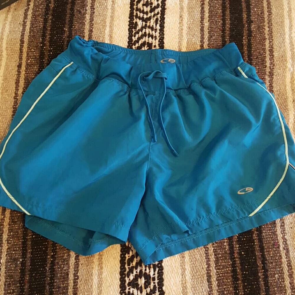 Blue shorts