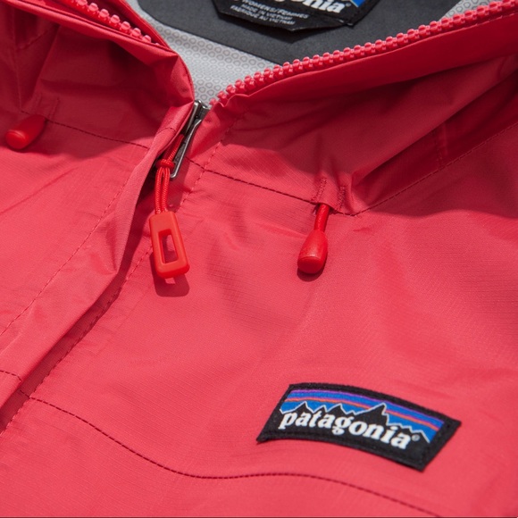 Patagonia Torrentshell Rain Jacket - Coral Pink - Picture 2 of 6