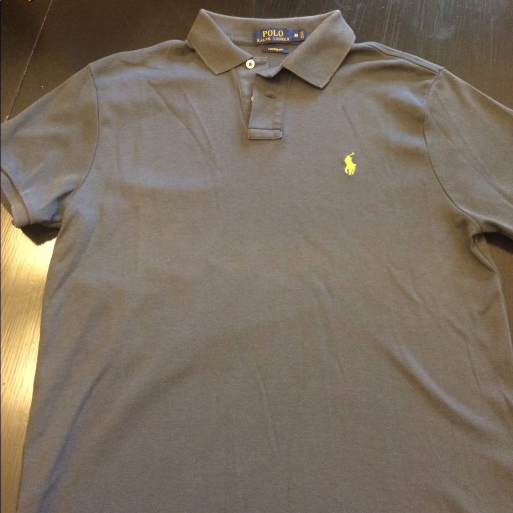 Dark grey Ralph Lauren Polo. Men's size medium.