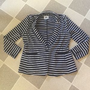 Navy Pin stripe jacket