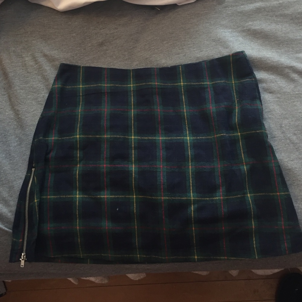 Plaid skirt