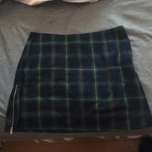 Plaid skirt