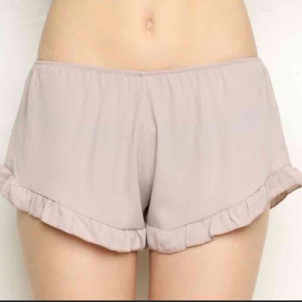 Brandy Melville rare Nude silk vodi shorts