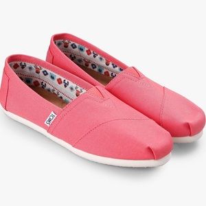 TOMS Coral Pink Classics