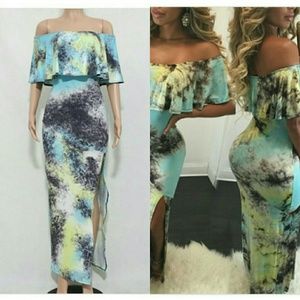 Multi-color Maxi Dress