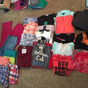 HUGE BUNDLE OF TEEN CLOTHES